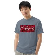 ‘Muddascunt’ (Roses) Unisex garment-dyed heavyweight t-shirt