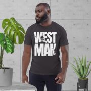 “West Man” (Palm Trees) Unisex organic cotton t-shirt