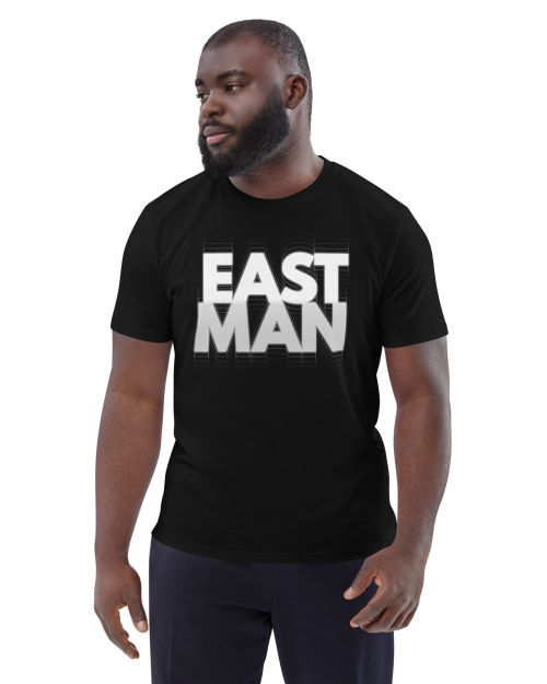 ‘East Man’ (Vibrate) Unisex organic cotton t-shirt