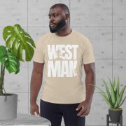 “West Man” (Palm Trees) Unisex organic cotton t-shirt