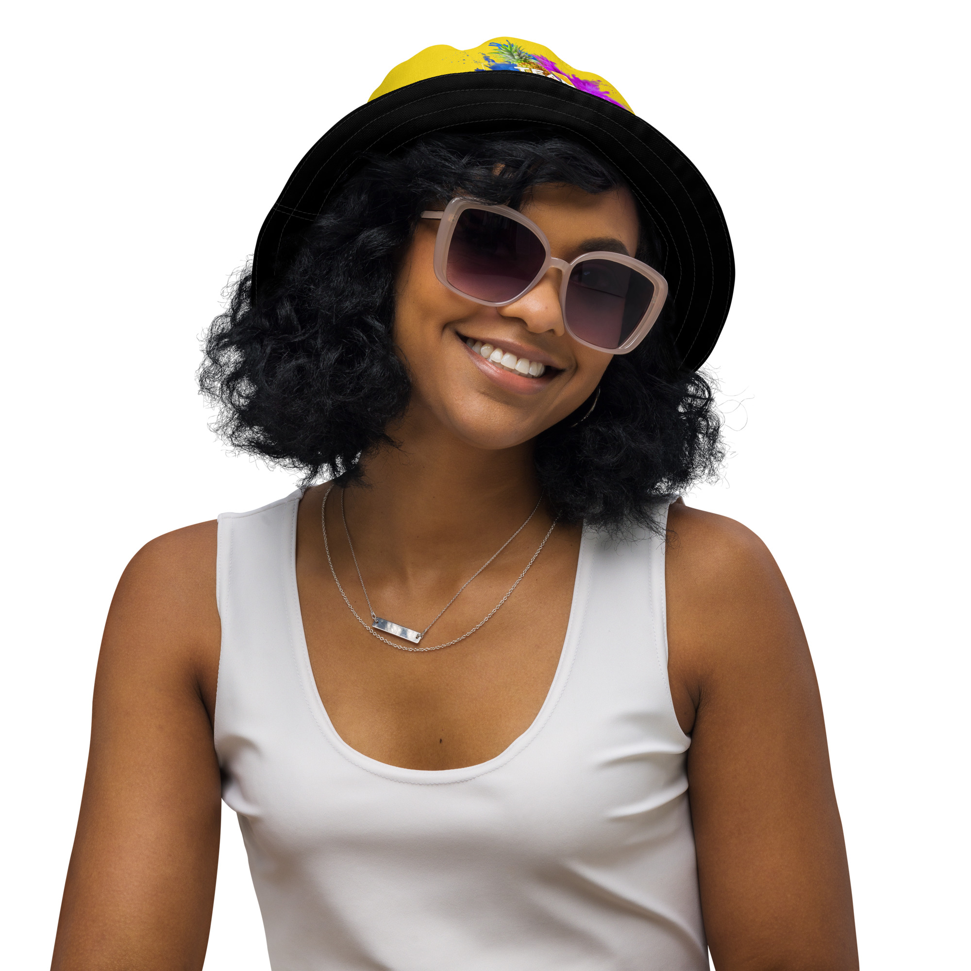 "Team Pineapple Tart Wars" Reversible bucket hat - Image 6