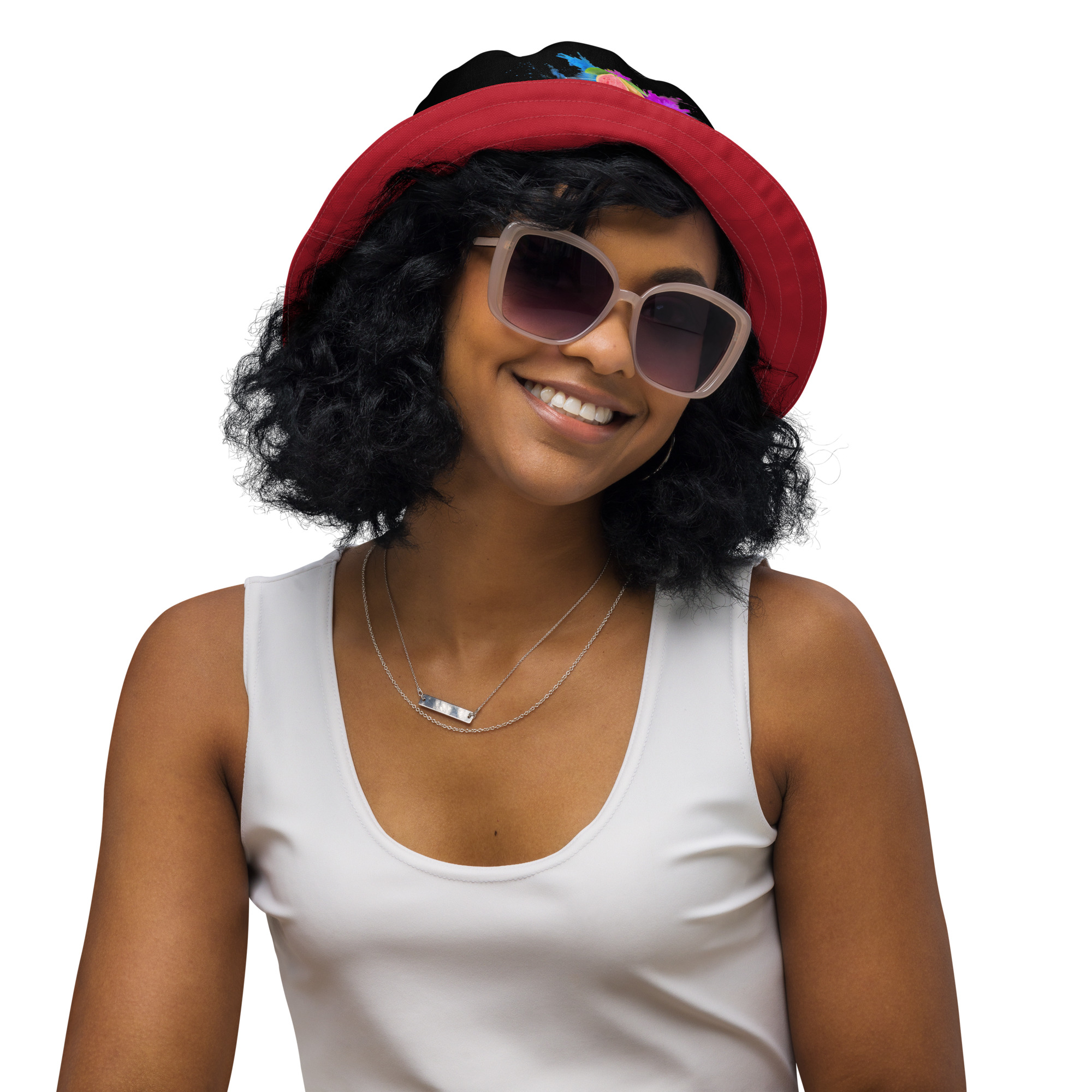 "Team Guava Tart Wars" Reversible bucket hat
