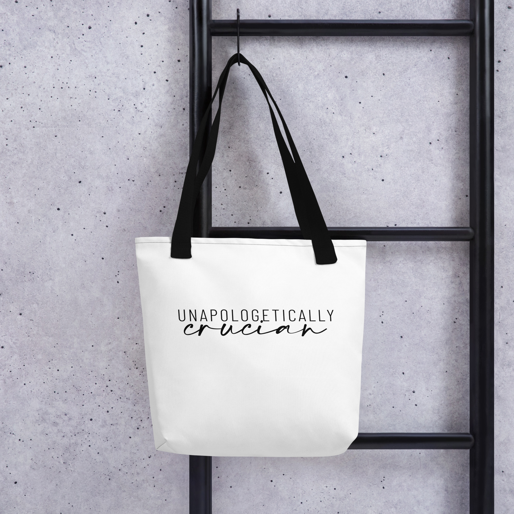 "Unapologetically Crucian" Tote bag