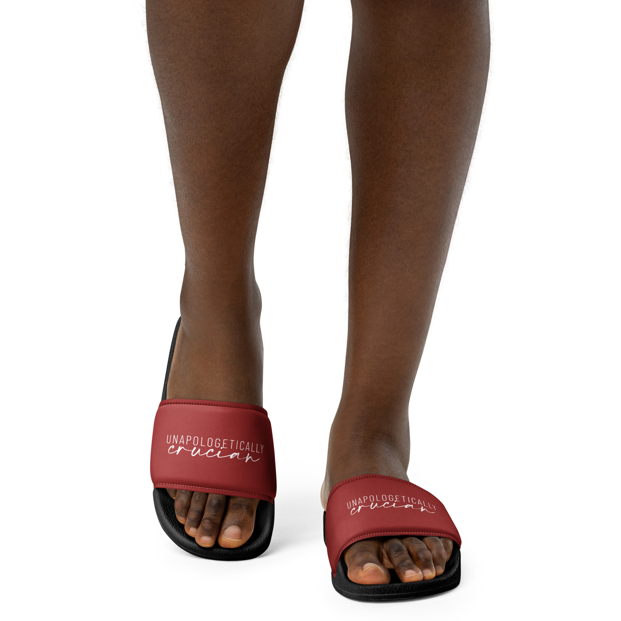 "Unapologetically Crucian" Women's slides