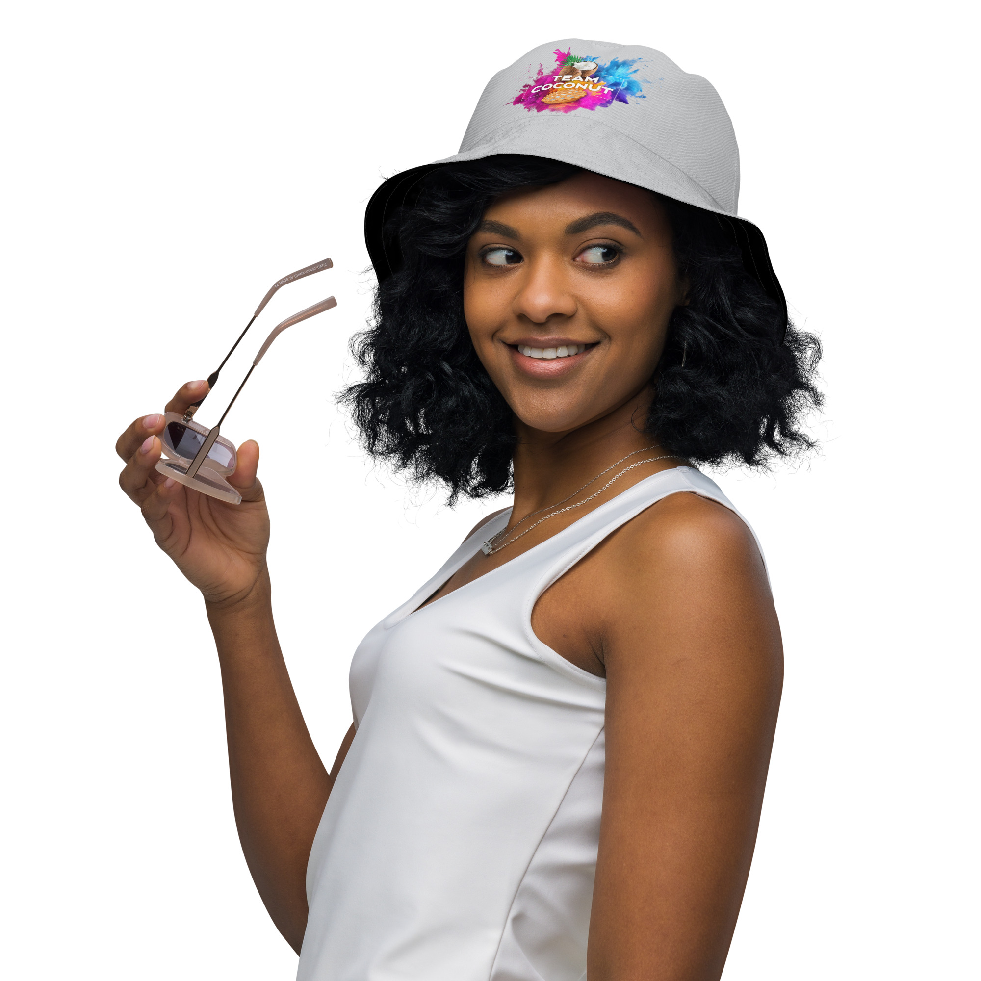 "Team Coconut" Unisex Reversible bucket hat