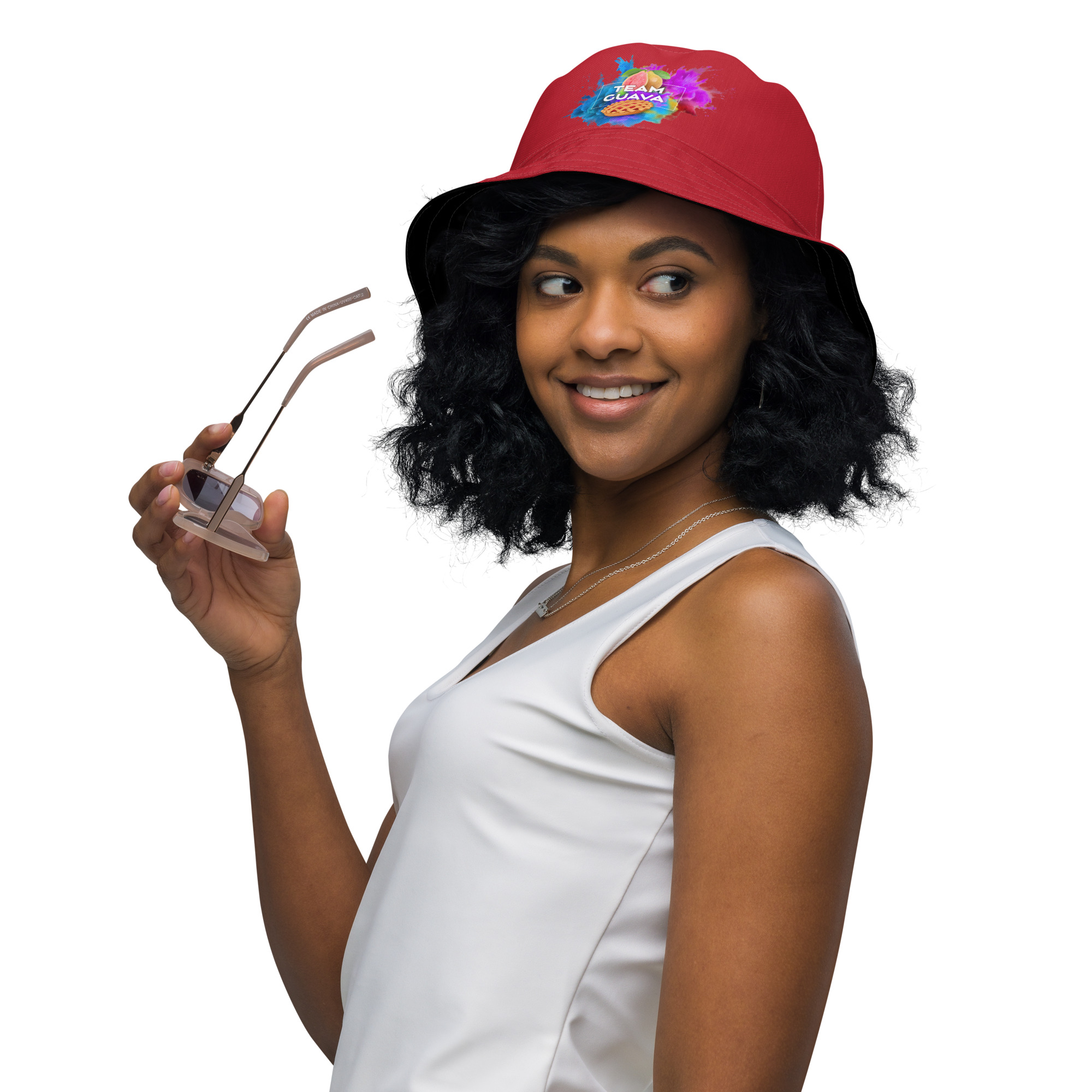 "Team Guava" Unisex Reversible bucket hat - Image 7