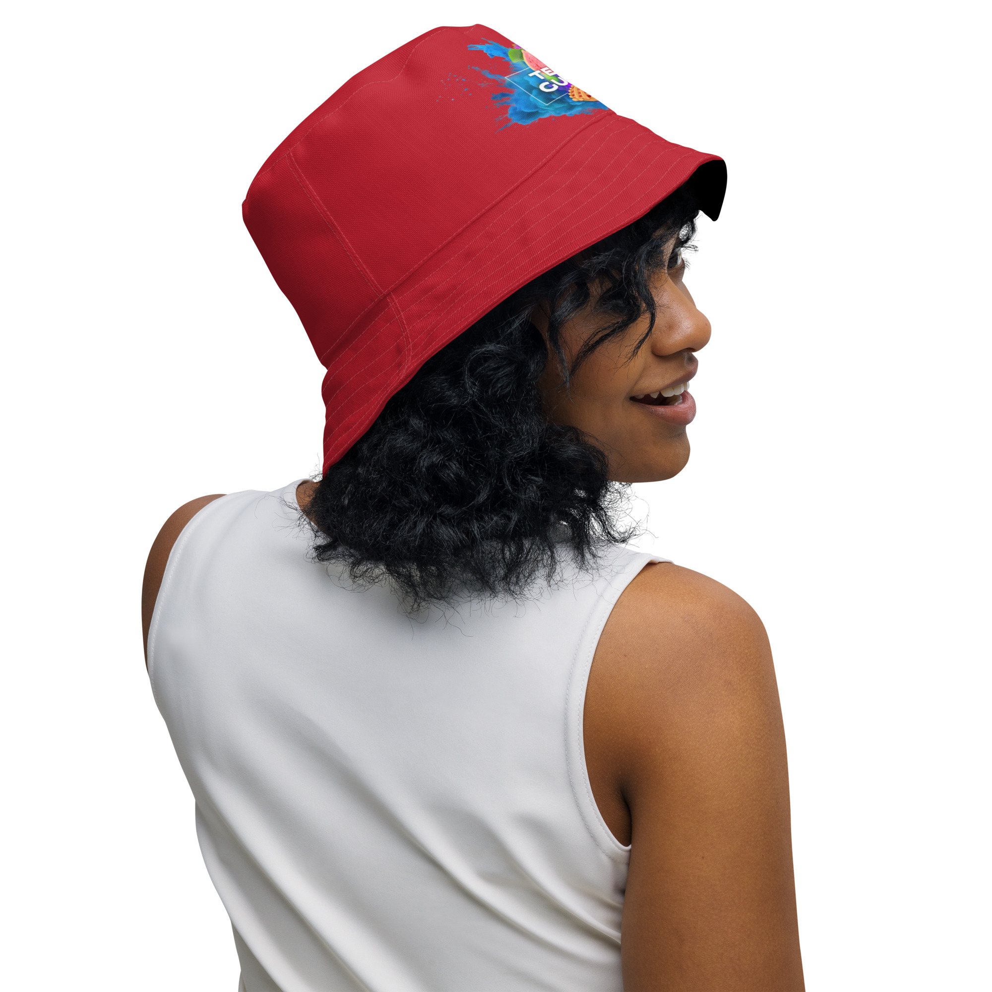 "Team Guava" Unisex Reversible bucket hat - Image 8
